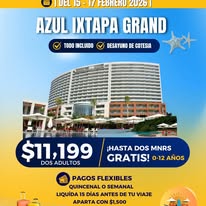 Paquete Azul Ixtapa Grand