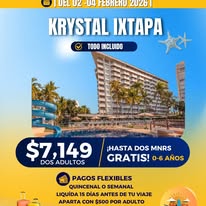 Paquete Krystal Ixtapa